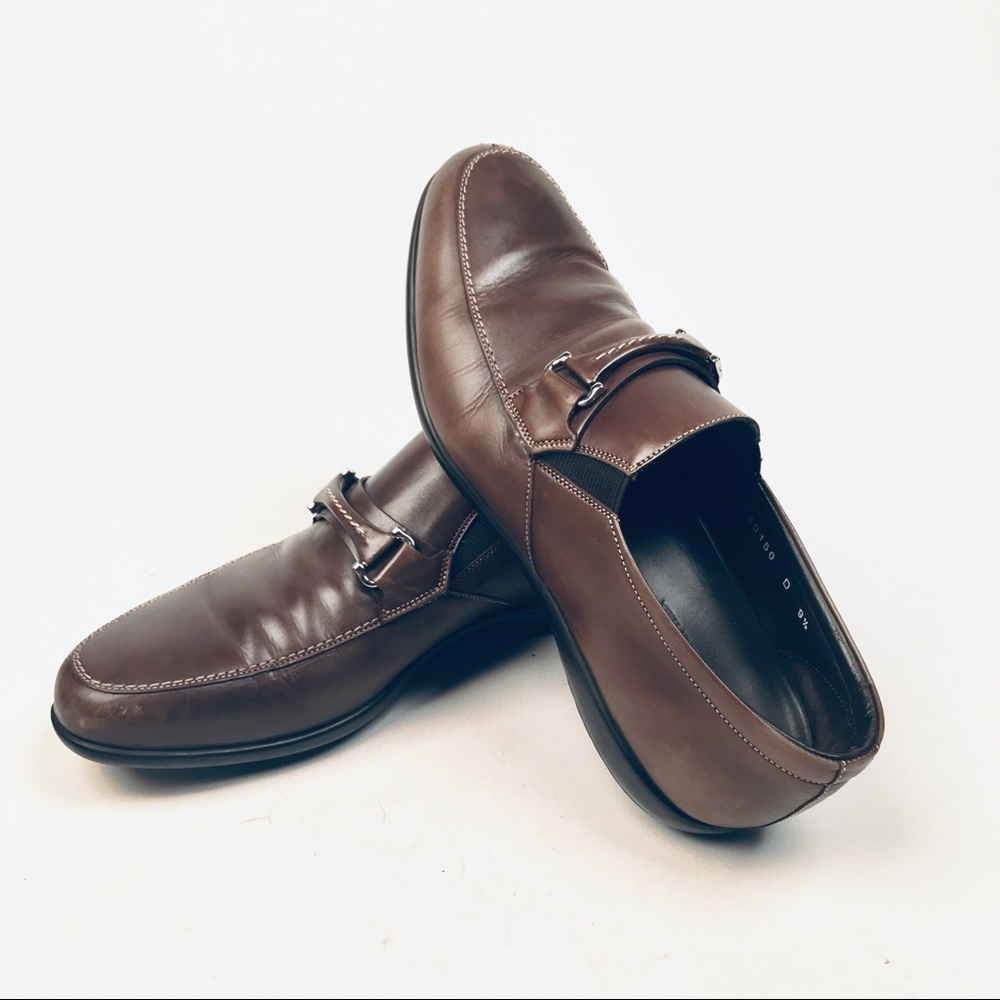 Santoni Horsebit Dress Shoes